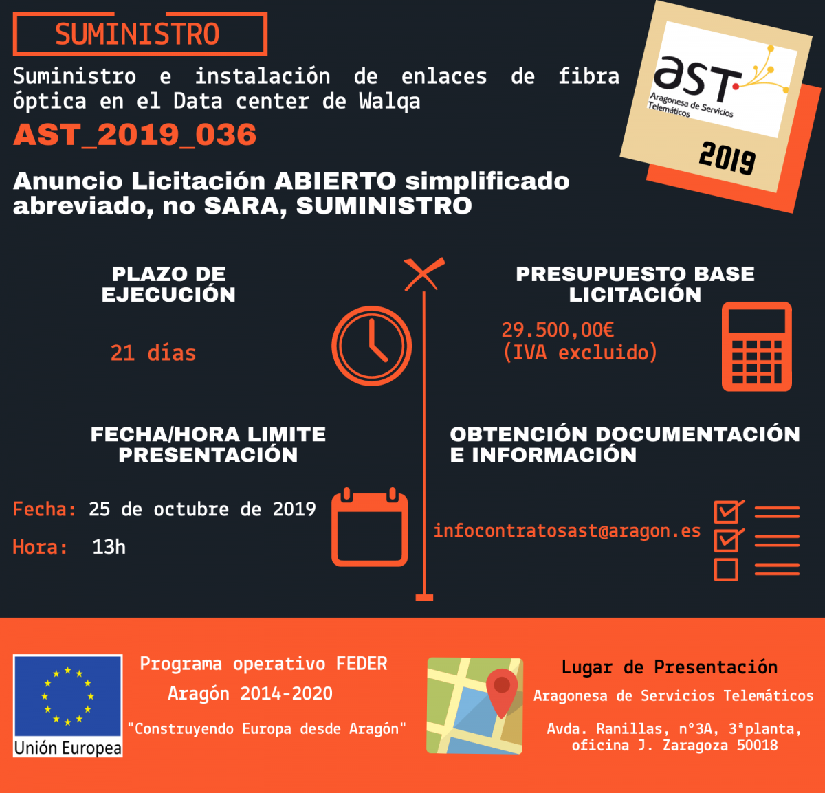 Imagen de licitación AST_2019_036