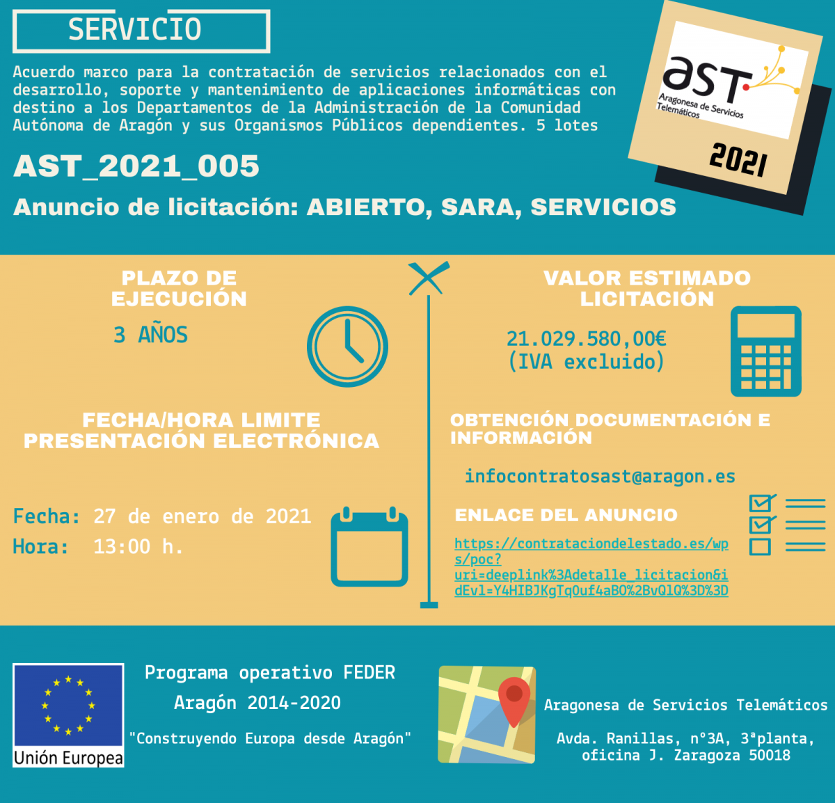 Imagen de Licitación AST_2021_005