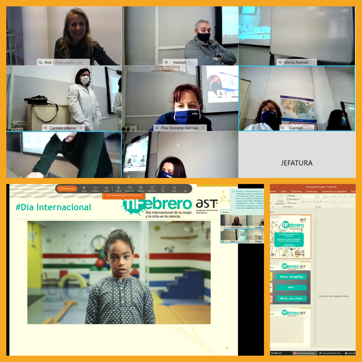 IES Santa Emerenciana de Teruel - Charla 11F 2021 -AST Imagen de IES Santa Emerenciana de Teruel - Charla 11F 2021 -AST
